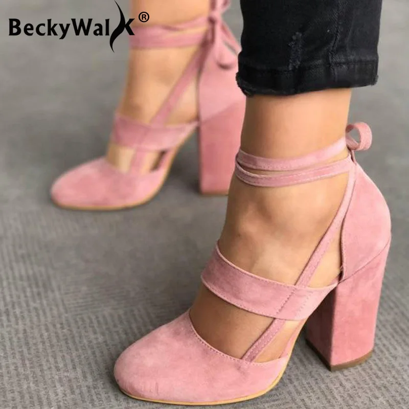 Women Pumps Plus Size 35-43 Lady High Heels Sandals Chaussures Femme Gladiator Summer Shoes Woman Thick Heel Women Shoes WSH3329
Women Pumps Plus Size 35-43 Lady High Heels Sandals Chaussures Femme Gladiator Summer Shoes Woman Thick Heel Women Shoes WSH3329