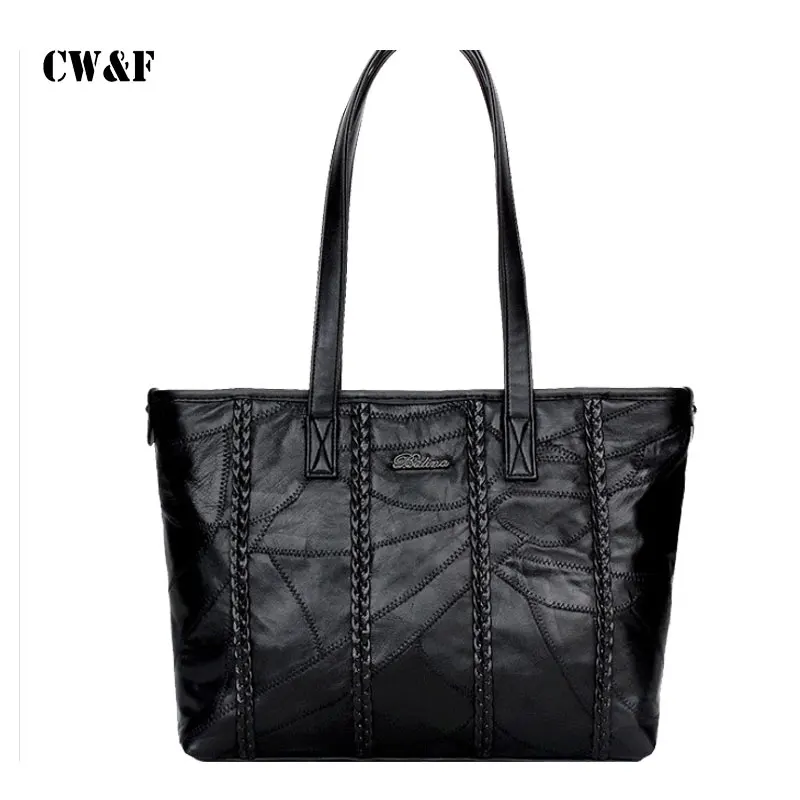 Spring new European and American fashion trend of pure color sheepskin bag handbag large capacity package
Spring new European and American fashion trend of pure color sheepskin bag handbag large capacity package