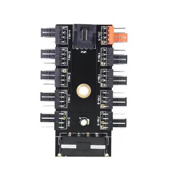 500pcs/lot Computer Case Fan controller Cable 1 Female to 10 Male 4Pin/Sata Fan Hub Splitter for 3Pin&4Pin PWM Cooling Fan
500pcs/lot Computer Case Fan controller Cable 1 Female to 10 Male 4Pin/Sata Fan Hub Splitter for 3Pin&4Pin PWM Cooling Fan
