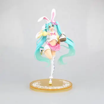 Anime Hatsune Miku Rabbit Ear Ver PVC Action Figure Collectible Model doll toy 23cm
Anime Hatsune Miku Rabbit Ear Ver PVC Action Figure Collectible Model doll toy 23cm