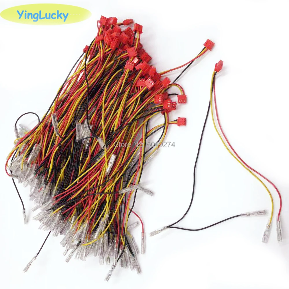 5V 12V illuminated light bulb Cable with 4.8mm or 2.8mm quick 3pin connector to USB encoder for Arcade joystick DIY /LED Button
5V 12V illuminated light bulb Cable with 4.8mm or 2.8mm quick 3pin connector to USB encoder for Arcade joystick DIY /LED Button