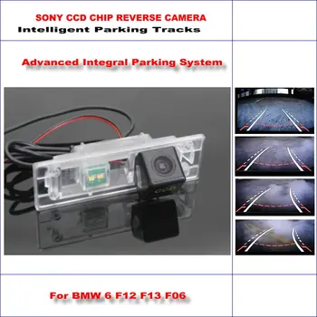 

HD SONY Car Rear Camera For BMW 6 F12 F13 F06 Intelligent Parking Tracks Reverse Backup / NTSC RCA AUX 580 TV Lines