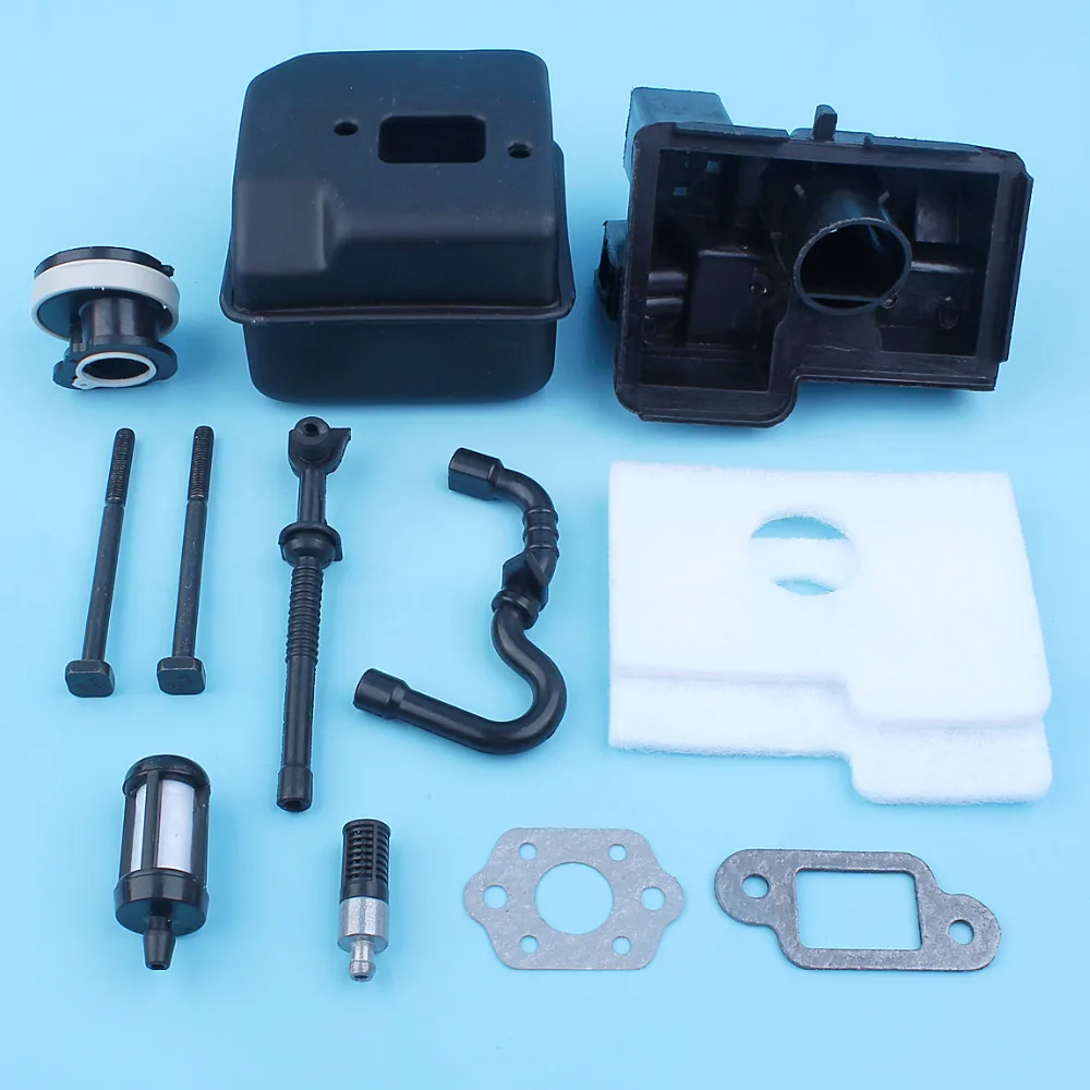 Muffler Exhaust Air Filter Carb Intake Housing Gasket Kit For Stihl 018 MS180 017 MS170 Chainsaw Tune Up Kit #11301400600
Muffler Exhaust Air Filter Carb Intake Housing Gasket Kit For Stihl 018 MS180 017 MS170 Chainsaw Tune Up Kit #11301400600