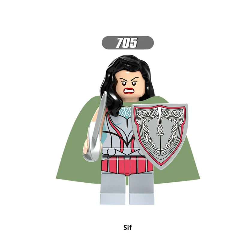Single Sale Super Heroes Star Wars 705 Lady Sif Model Mini Building Blocks Figure Bricks Toy kids gift
Single Sale Super Heroes Star Wars 705 Lady Sif Model Mini Building Blocks Figure Bricks Toy kids gift