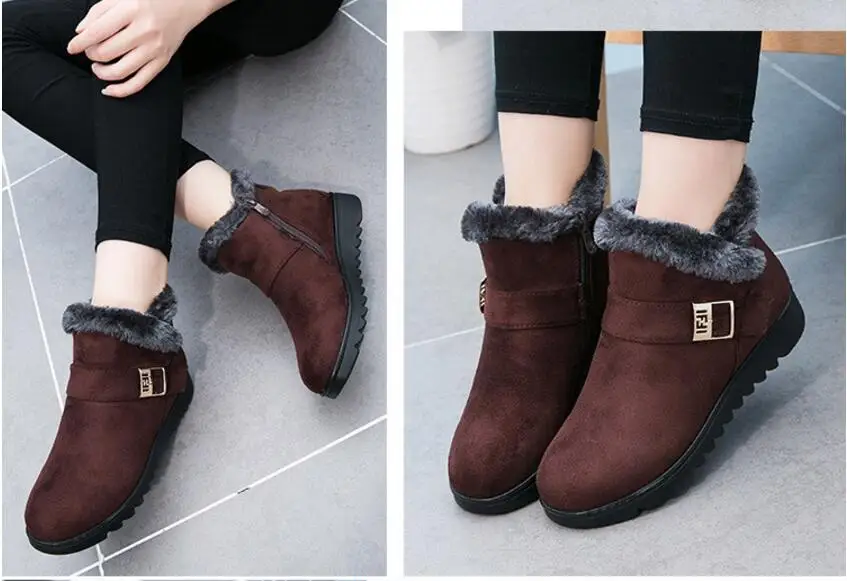 Snow Boots for Women, Women Warm Shoes, Winter ankle Boots, Ladies Cotton Shoes, Women Comfortable Winter Shoes Snow Boots for Women, Women Warm Shoes, Winter ankle Boots, Ladies Cotton Shoes, Women Comfortable Winter Shoes