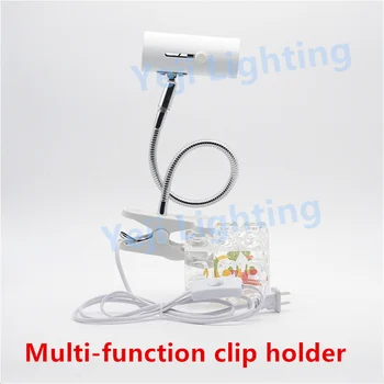 White E27 E26 socket lamp base with hose Multi-function clip Ceramic lamp holder for led bulb Table lamp Lighting Accessories
White E27 E26 socket lamp base with hose Multi-function clip Ceramic lamp holder for led bulb Table lamp Lighting Accessories