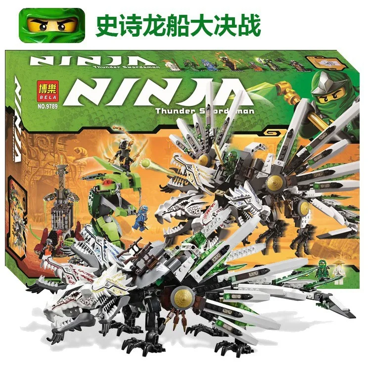 911 unids Bloques Huecos de Phantom Ninja Figuras Accion Epica Batalla Del Dragon Nuevo Modelo Juguetes Compatible
911 unids Bloques Huecos de Phantom Ninja Figuras Accion Epica Batalla Del Dragon Nuevo Modelo Juguetes Compatible