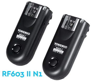 2pcs Yongnuo RF603 II N1 Wireless Flash Trigger Remotely Control Speedlite for Nikon D3X D3 D700 D300 D2X D2H D200 YN560IV
2pcs Yongnuo RF603 II N1 Wireless Flash Trigger Remotely Control Speedlite for Nikon D3X D3 D700 D300 D2X D2H D200 YN560IV