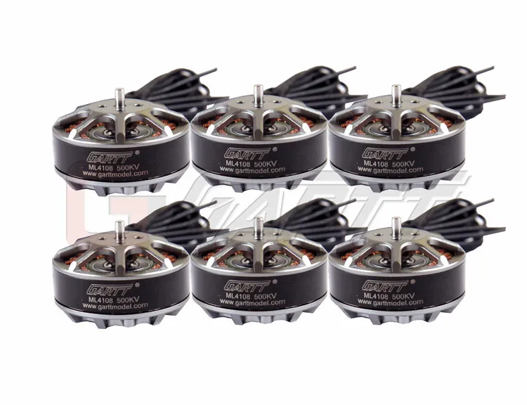 6pcs GARTT ML 4108 500KV Brushless Motor For Mult-irotor Quadcopter Hexacopter RC Drone
6pcs GARTT ML 4108 500KV Brushless Motor For Mult-irotor Quadcopter Hexacopter RC Drone