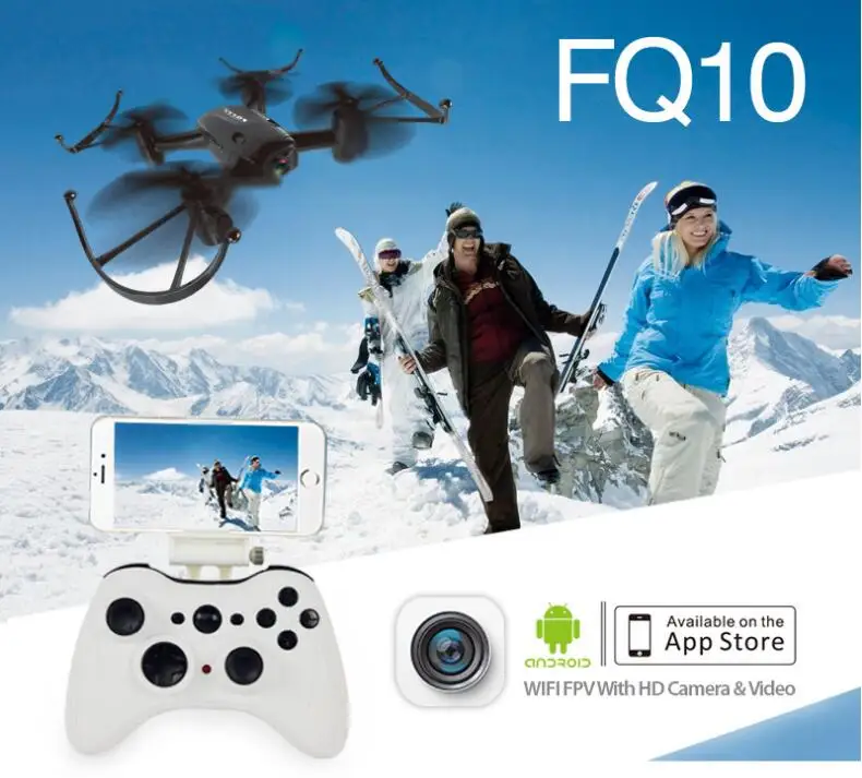 Remote control helicopter FQ-10 Wifi FPV With 720P Wide Angle HD Camera 2.4G 4CH 6Axis selfilE RC Quadcopter Drone RTF vs XS809
Remote control helicopter FQ-10 Wifi FPV With 720P Wide Angle HD Camera 2.4G 4CH 6Axis selfilE RC Quadcopter Drone RTF vs XS809