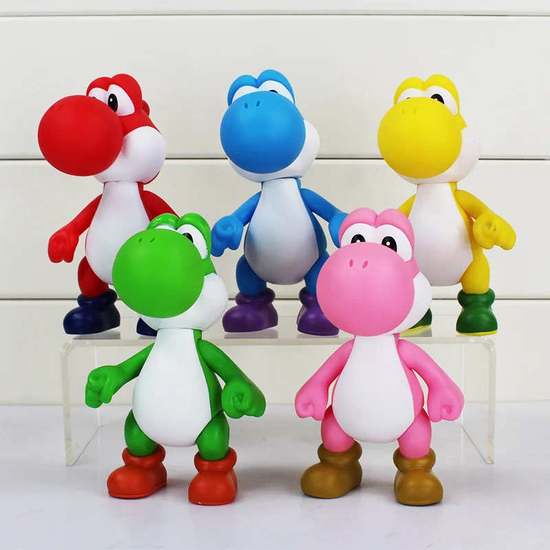 5Pcs/Lot Yoshi Figure Super Mario Bros Yoshi PVC Figures Toys Model Dolls 12cm Free Shipping
5Pcs/Lot Yoshi Figure Super Mario Bros Yoshi PVC Figures Toys Model Dolls 12cm Free Shipping