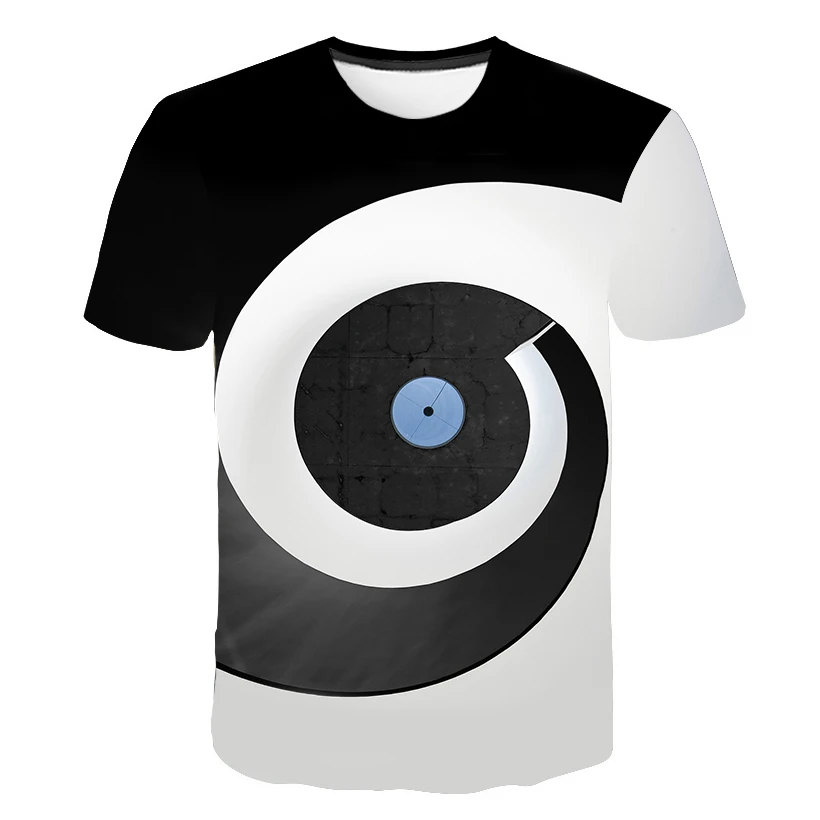 Black And White Vertigo Hypnotic Print T Shirt Unisxe Funny Short Tees Men / Women's Tops Men's 3D T-shirt
Black And White Vertigo Hypnotic Print T Shirt Unisxe Funny Short Tees Men / Women's Tops Men's 3D T-shirt