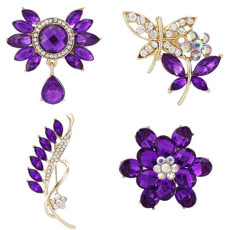 DIEZI Fashion Korean Cute Luxury Bouquet Brooch For Wedding Flower Crystal Rhinestone Bride Brooch Pins Women Brooch Jewelry
DIEZI Fashion Korean Cute Luxury Bouquet Brooch For Wedding Flower Crystal Rhinestone Bride Brooch Pins Women Brooch Jewelry