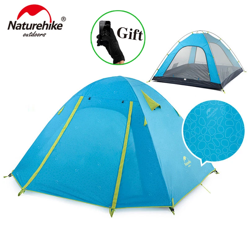 NatureHike P Series Classic Camping Tent 210T Fabric For 4 Persons UPF 50+ NH18Z040-P
NatureHike P Series Classic Camping Tent 210T Fabric For 4 Persons UPF 50+ NH18Z040-P