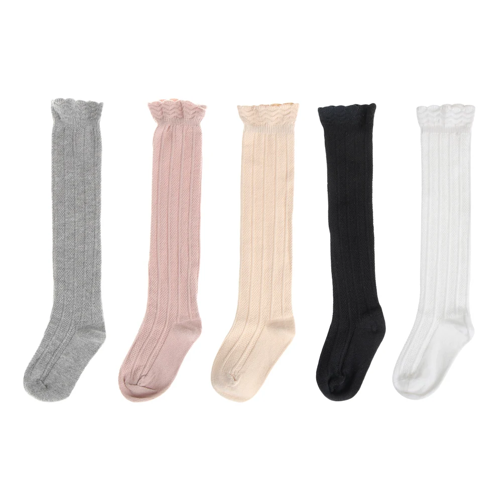 Cute Girls High Quality 0-4T Kids Socks Over Knee High Lace long Leg Warmers Cotton Mesh Breathable Infantile Sock Calcetines
Cute Girls High Quality 0-4T Kids Socks Over Knee High Lace long Leg Warmers Cotton Mesh Breathable Infantile Sock Calcetines