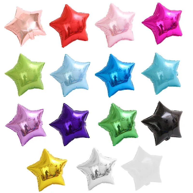10pcs 18inch Pentagram Aluminum foil Balloon Birthday Party Balloon Wedding Christmas Decoration Balloon 55
10pcs 18inch Pentagram Aluminum foil Balloon Birthday Party Balloon Wedding Christmas Decoration Balloon 55