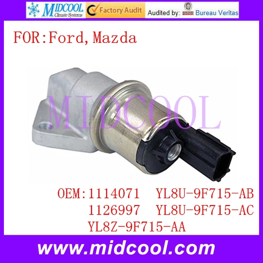 New Auto IAC Idle Air Control Valve use OE NO. 1114071 1126997 YL8U-9F715-AB , YL8U-9F715-AC for Ford Maverick , MazdaTribute
New Auto IAC Idle Air Control Valve use OE NO. 1114071 1126997 YL8U-9F715-AB , YL8U-9F715-AC for Ford Maverick , MazdaTribute