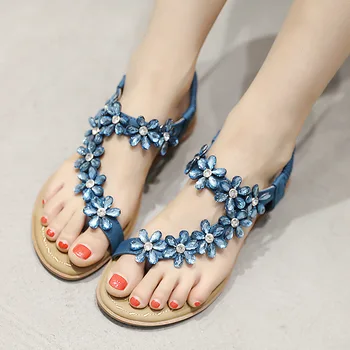 STONE VILLAGE New 2019 national sandals bohemian flowers rhinestone women sandals shoes large size flat beach shoes women
STONE VILLAGE New 2019 national sandals bohemian flowers rhinestone women sandals shoes large size flat beach shoes women