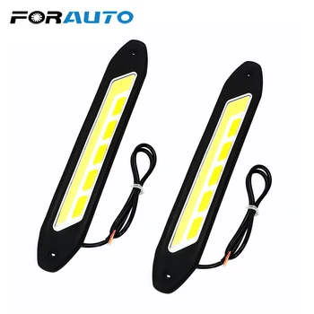 White and Yellow Turn Signal Light Indicator COB Car LED Daytime Running Lights 2PCS DRL Fog Lights
White and Yellow Turn Signal Light Indicator COB Car LED Daytime Running Lights 2PCS DRL Fog Lights