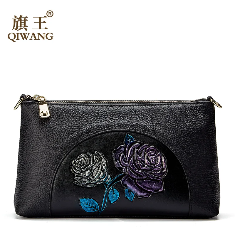 QIWANG Fashion Soft Real Genuine Leather ROSE Women Handbag Elegant Ladies Shoulder Bag Messenger Purse Satchel Clutch
QIWANG Fashion Soft Real Genuine Leather ROSE Women Handbag Elegant Ladies Shoulder Bag Messenger Purse Satchel Clutch