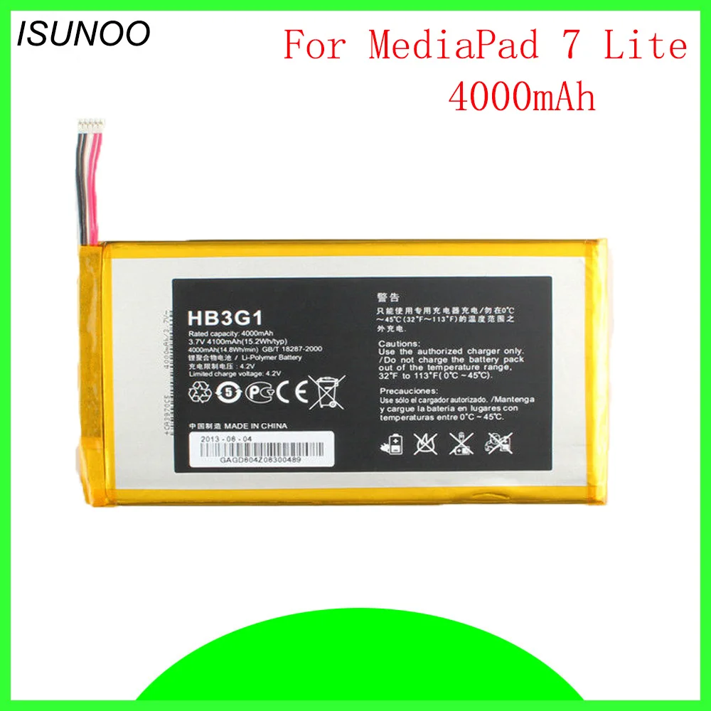 ISUNOO HB3G1HB3G1H батарея для Huawei MediaPad tablet батарея HB3G1H HB3G1 S7-301U 301w 302 303 Оригинальная батарея
ISUNOO HB3G1HB3G1H батарея для Huawei MediaPad tablet батарея HB3G1H HB3G1 S7-301U 301w 302 303 Оригинальная батарея