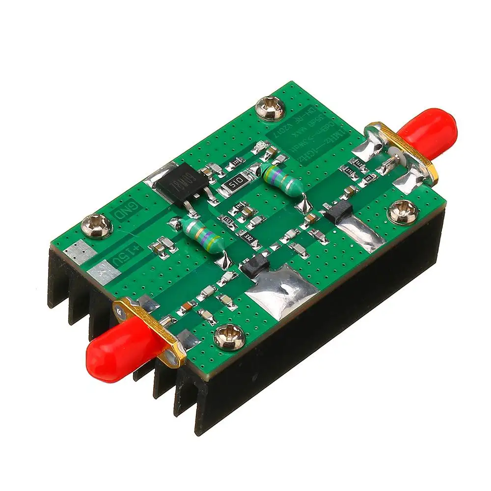 CLAITE 1MHz-1000MHZ 35DB RF Power Amplifier 3W HF VHF UHF FM Transmitter Broadband Circuit For Ham Radio
CLAITE 1MHz-1000MHZ 35DB RF Power Amplifier 3W HF VHF UHF FM Transmitter Broadband Circuit For Ham Radio