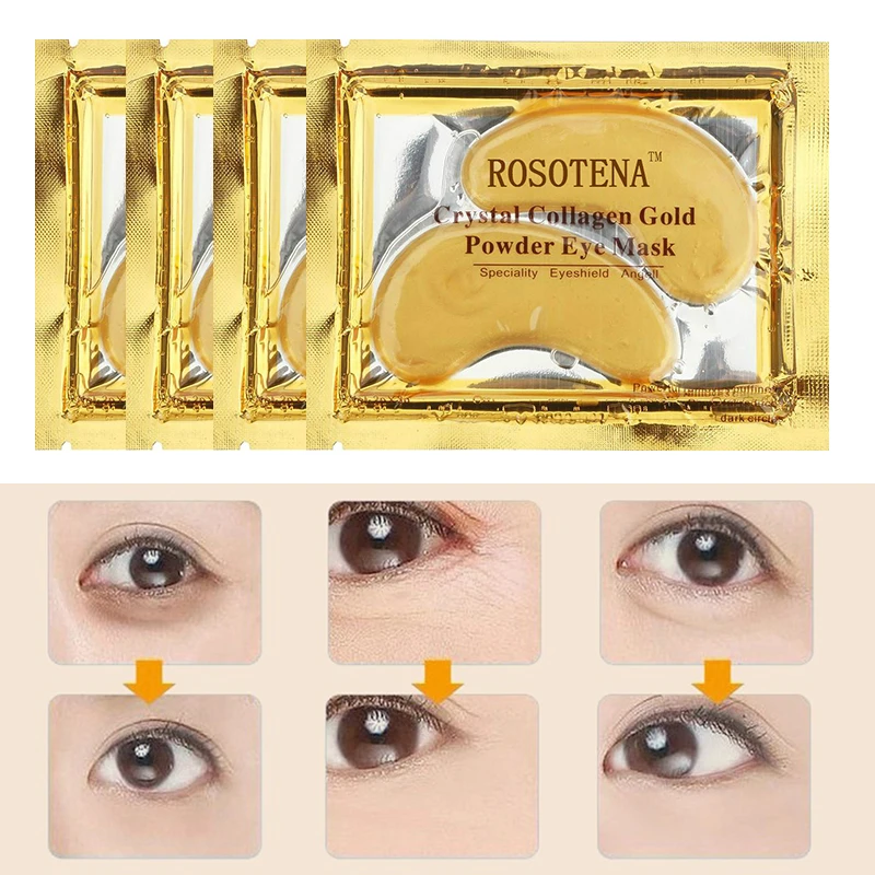 10 pairs Gold Crystal Collagen Aging Wrinkle Moisturizing Face Eye Masks Skin Care Gel Hydrating Removal Dark Circle Masks TSLM2
10 pairs Gold Crystal Collagen Aging Wrinkle Moisturizing Face Eye Masks Skin Care Gel Hydrating Removal Dark Circle Masks TSLM2