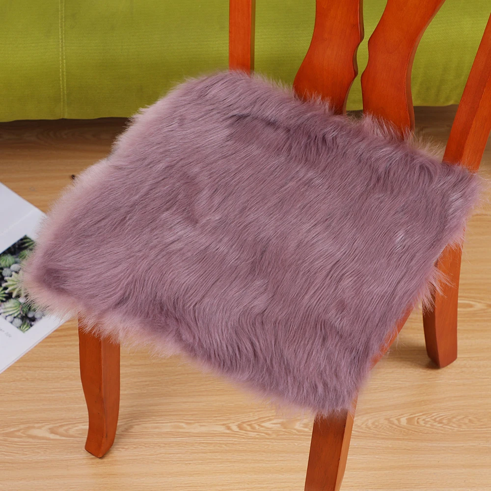 Multi Colors Faux Sheepskin Chair Cover Warm Hairy Wool Carpet Seat Pad Skin Fur Plain Fluffy Area Rugs Washable For Home Decor
Multi Colors Faux Sheepskin Chair Cover Warm Hairy Wool Carpet Seat Pad Skin Fur Plain Fluffy Area Rugs Washable For Home Decor