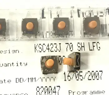 20PCS/LOT The ITT switch KSC423J soft switch 6*6*5.2 patch touch switch KSC421J silica gel press
20PCS/LOT The ITT switch KSC423J soft switch 6*6*5.2 patch touch switch KSC421J silica gel press