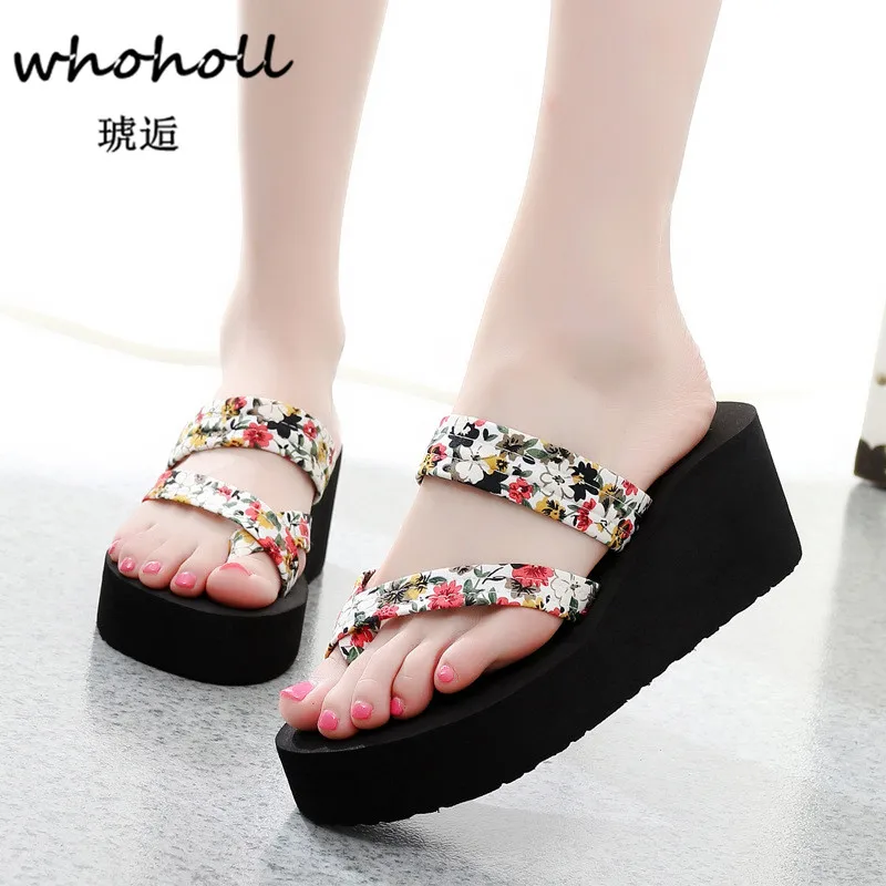 Whoholl Platform Sandals Women High Heel Zapatillas Summer Shoes Fashion Straped Slippers Beach Flip Flops Solid Slides Women
Whoholl Platform Sandals Women High Heel Zapatillas Summer Shoes Fashion Straped Slippers Beach Flip Flops Solid Slides Women