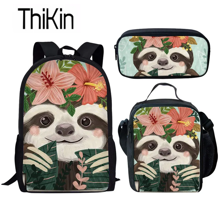 THIKIN Kids Backpack for School Children Cute Animal Sloth School Bags Girls Primary School Bookbag Students School Bag Softback
THIKIN Kids Backpack for School Children Cute Animal Sloth School Bags Girls Primary School Bookbag Students School Bag Softback