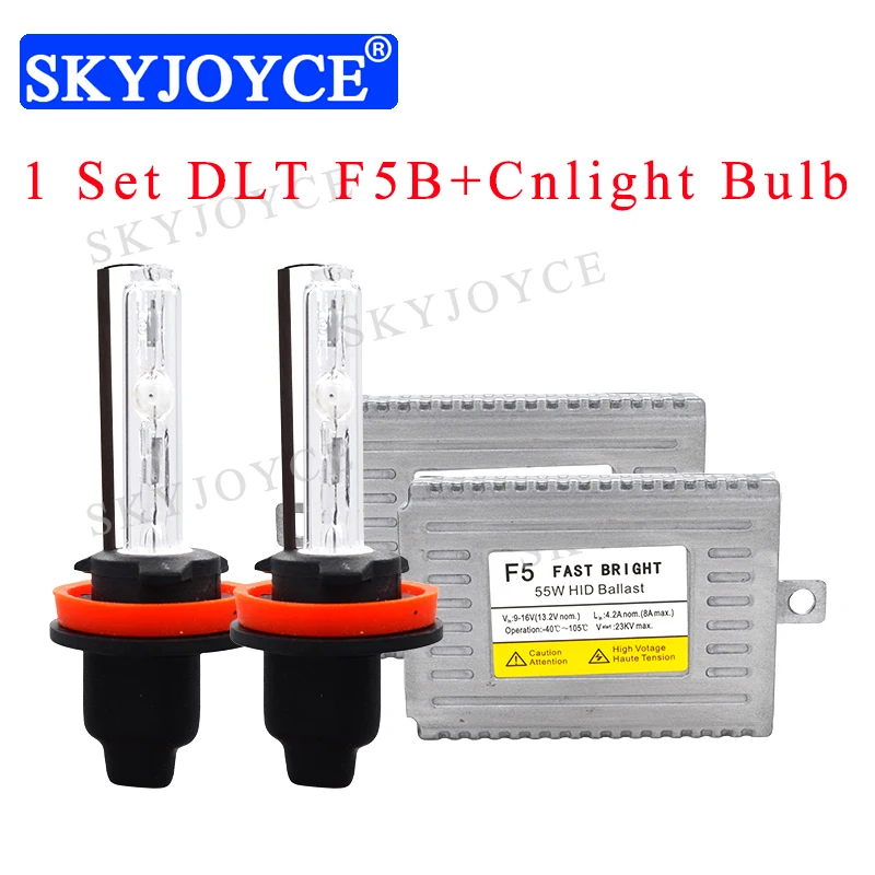 55W Cnlight HID Kit Original DLT F5 Xenon Ballast Reactor 45W H1 H7 H11 D2H Cnlight HID Bulb 4300K 6000K 55W Fast Bright HID Kit
55W Cnlight HID Kit Original DLT F5 Xenon Ballast Reactor 45W H1 H7 H11 D2H Cnlight HID Bulb 4300K 6000K 55W Fast Bright HID Kit