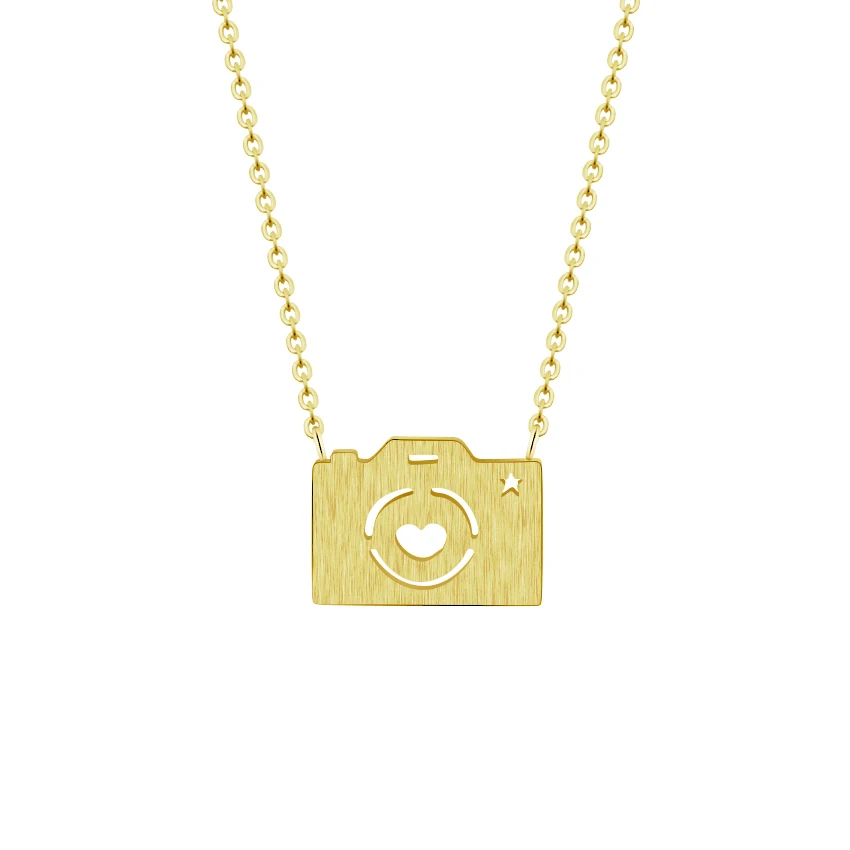Modern Digital Photography Camera Pendant Necklace Women Men Boho Jewelry Stainless Steel Gold Chain Taking Pictures Erkek Kolye
Modern Digital Photography Camera Pendant Necklace Women Men Boho Jewelry Stainless Steel Gold Chain Taking Pictures Erkek Kolye