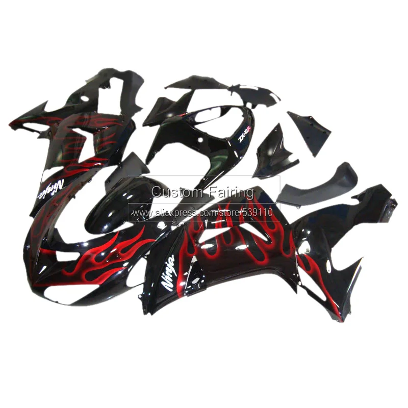 Red flames fairing kit for Kawasaki ZX10R zx - 10r 2007 2006 Ninja glossy & matte 07 06 fairings xl15
Red flames fairing kit for Kawasaki ZX10R zx - 10r 2007 2006 Ninja glossy & matte 07 06 fairings xl15