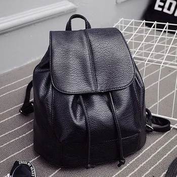 Simple Fashion Korean Women Backpack Leather Solid Color Vintage Ladies Girl School Shoulder Bag Big Capacity For Travel OH66
Simple Fashion Korean Women Backpack Leather Solid Color Vintage Ladies Girl School Shoulder Bag Big Capacity For Travel OH66