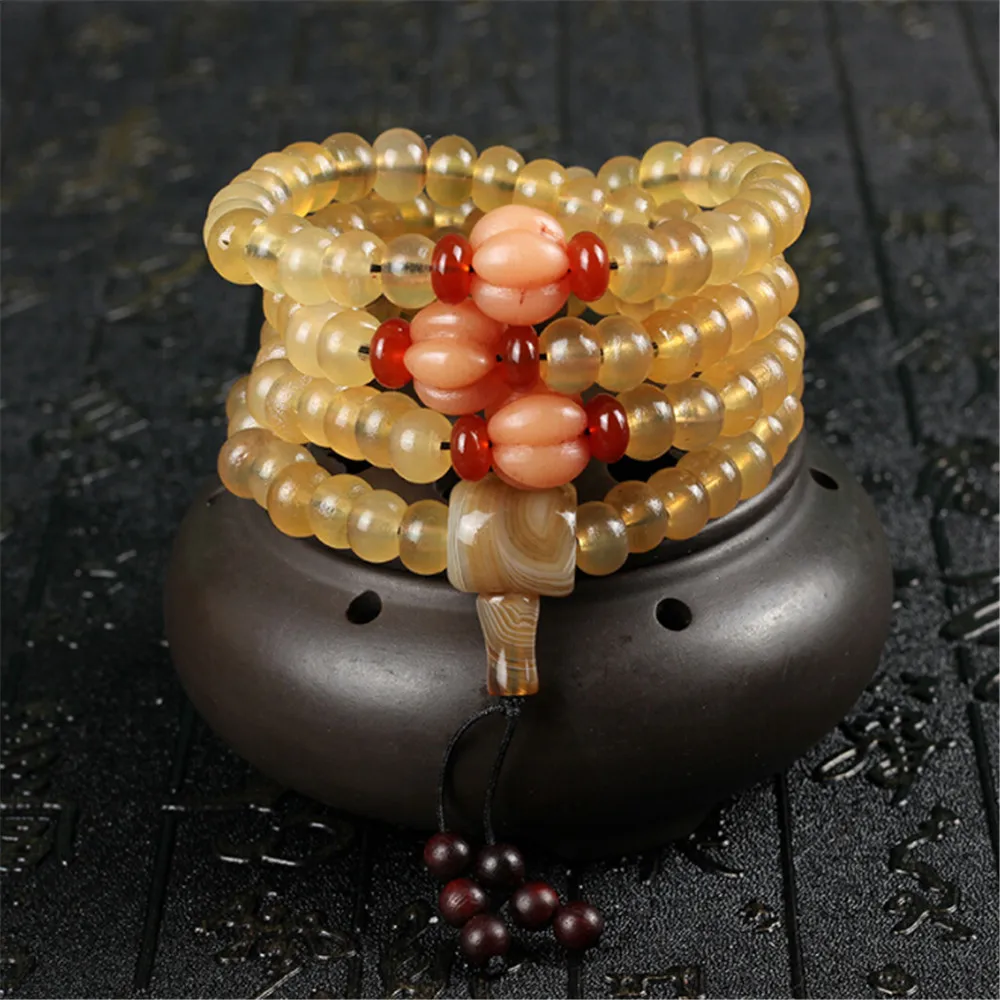 New Style Natural Sheep Horn Abacus Beads 6*9mm 108 Strand Bracelet with Camel Bone Pumpkin Beads Mala Women Meditation Necklace
New Style Natural Sheep Horn Abacus Beads 6*9mm 108 Strand Bracelet with Camel Bone Pumpkin Beads Mala Women Meditation Necklace