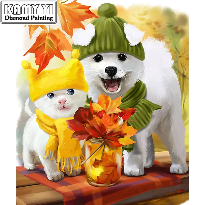 5D Diy diamond painting cross stitch "Big dog and puppy" Full Round Diamond embroidery Needlework Rhinestone Mosaic Crafts LXY
5D Diy diamond painting cross stitch "Big dog and puppy" Full Round Diamond embroidery Needlework Rhinestone Mosaic Crafts LXY