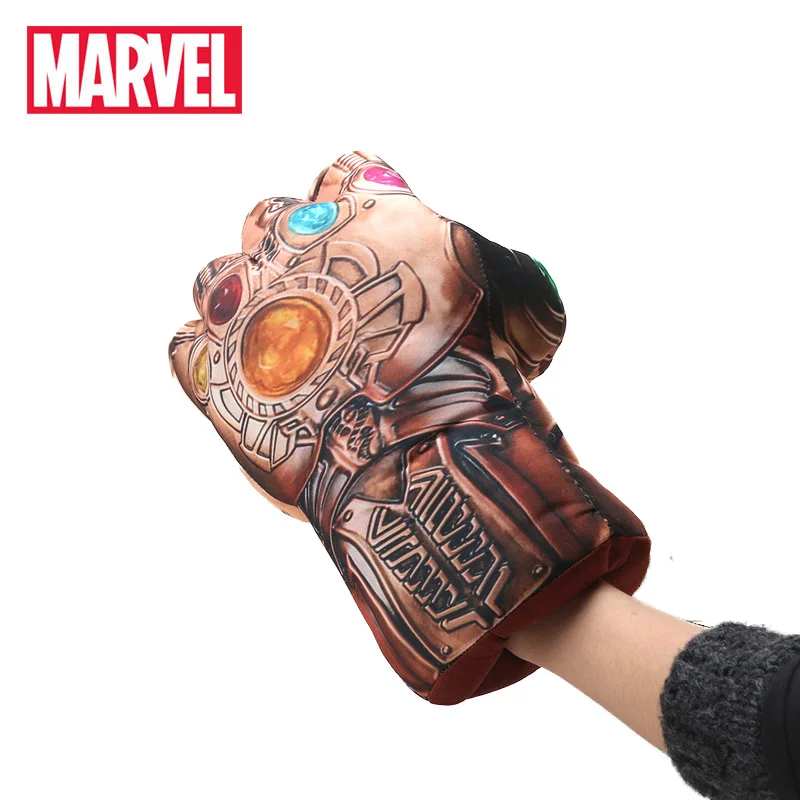 16*30cm Marvel Toys Anime Avengers 3 Infinity War Thanos Plush Gloves Cosplay Halloween Prop Costume Plush Infinity Gauntlet
16*30cm Marvel Toys Anime Avengers 3 Infinity War Thanos Plush Gloves Cosplay Halloween Prop Costume Plush Infinity Gauntlet