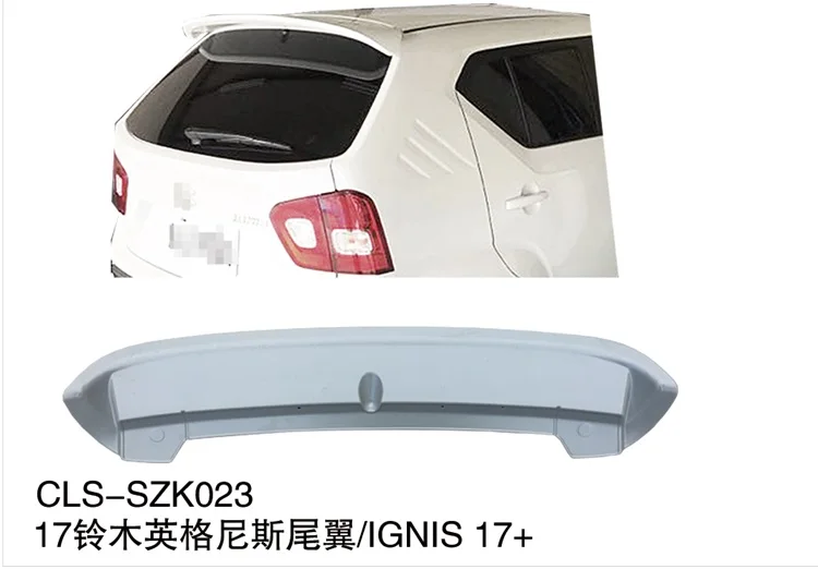 For Suzuki Ignis Spoiler High Quality ABS Material Car Rear Wing Primer Color Rear Spoiler For Suzuki Ignis Spoiler 2017-2018
For Suzuki Ignis Spoiler High Quality ABS Material Car Rear Wing Primer Color Rear Spoiler For Suzuki Ignis Spoiler 2017-2018