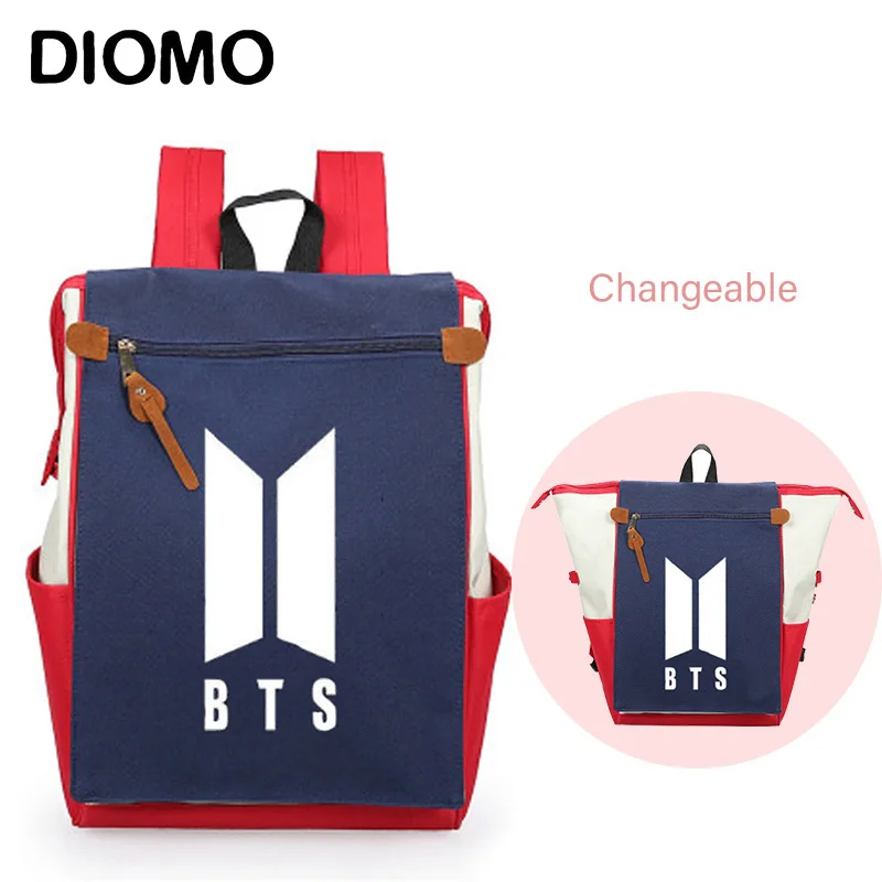 DIOMO Kopo Bts Bt21 Bangtan Boys Couple Backpack Male rucksack Women School Bags for Teenage Girls Boys Schoolbag cute bagpack 
DIOMO Kopo Bts Bt21 Bangtan Boys Couple Backpack Male rucksack Women School Bags for Teenage Girls Boys Schoolbag cute bagpack