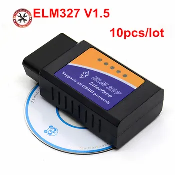 10PCS/LOT ELM327 Bluetooth V1.5 Hight Quality for Android Torque OBD2 Diagnostic T ELM 327 Bluetooth with PIC18F25K80 Free Ship
10PCS/LOT ELM327 Bluetooth V1.5 Hight Quality for Android Torque OBD2 Diagnostic T ELM 327 Bluetooth with PIC18F25K80 Free Ship