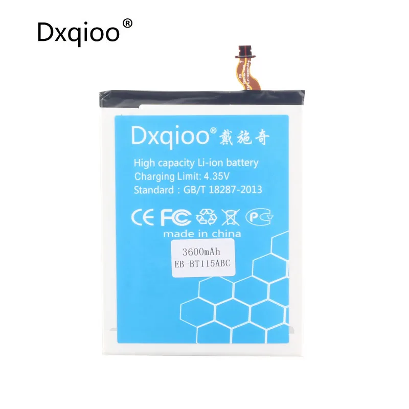 Dxqioo EB-BT115ABC battery fit for samsung galaxy tab 3 lite SM-T110 SM-T111 T115 EB-BT111ABE
Dxqioo EB-BT115ABC battery fit for samsung galaxy tab 3 lite SM-T110 SM-T111 T115 EB-BT111ABE