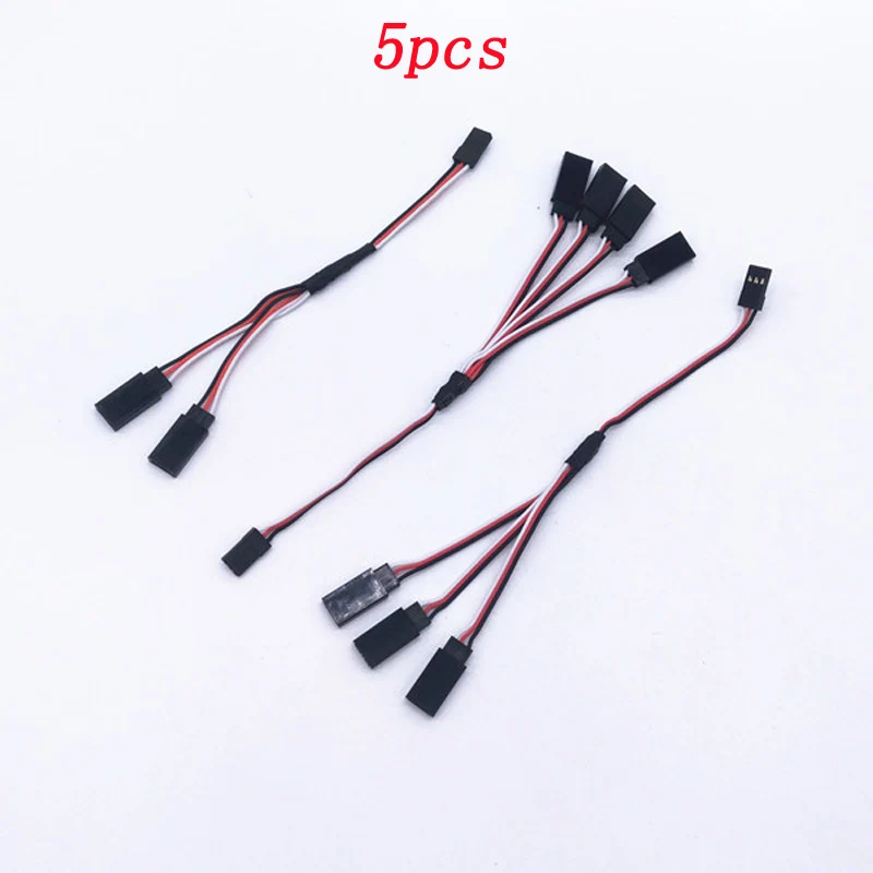 5pcs Servo Y Cable 15cm Extension Line 2in1 3in1 4in1 Flight Control Cable 30core Triple 3-Way Wire for RC DIY Model Cars Lights
5pcs Servo Y Cable 15cm Extension Line 2in1 3in1 4in1 Flight Control Cable 30core Triple 3-Way Wire for RC DIY Model Cars Lights