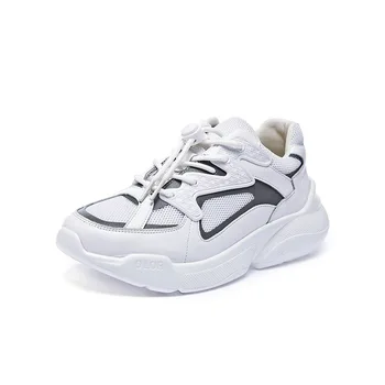 Women's Shoes Sports Fashion Comfortable Mesh Breathable Thick-Soled Casual Shoes Spring Autumn New Running Small White Shoes
Women's Shoes Sports Fashion Comfortable Mesh Breathable Thick-Soled Casual Shoes Spring Autumn New Running Small White Shoes