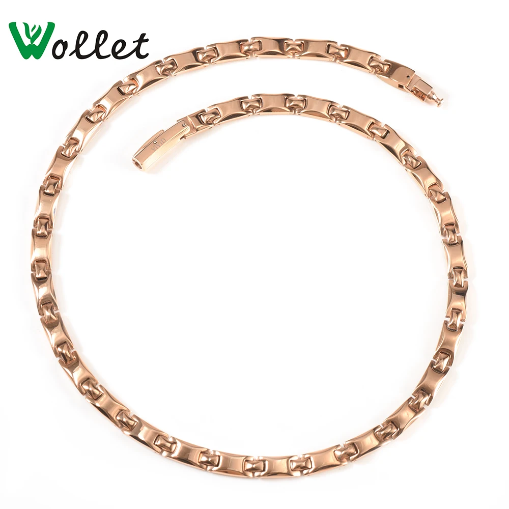 19/" Men Womens Black Hematite Magnetic Beads Strand Choker Necklace Magnet Clasp