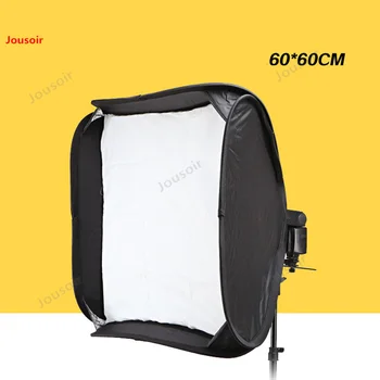 Folding softbox softhood camera external flash with softbox model 60*60cm double-layer soft light cloth CD50 T03
Folding softbox softhood camera external flash with softbox model 60*60cm double-layer soft light cloth CD50 T03