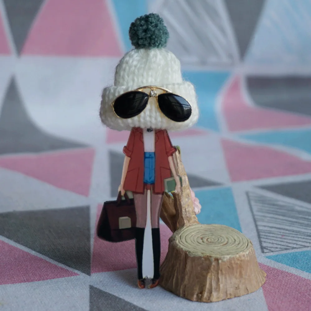 Woman cute fashion brooch hat brooch badges pins Acrylic Brooch Crown Cartoon Brooches Models Jewelry Accessories
Woman cute fashion brooch hat brooch badges pins Acrylic Brooch Crown Cartoon Brooches Models Jewelry Accessories