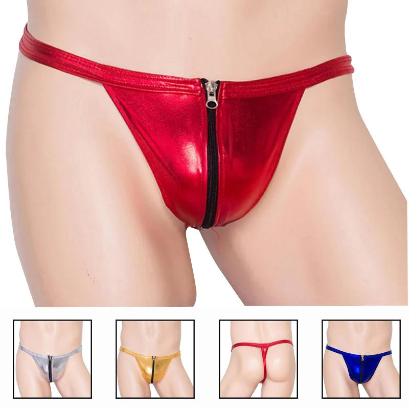 new sexy Men leather Thongs Lingerie with zip leather fetish underwear Mens underpants Male G-Strings gay underwear jockstrap
new sexy Men leather Thongs Lingerie with zip leather fetish underwear Mens underpants Male G-Strings gay underwear jockstrap