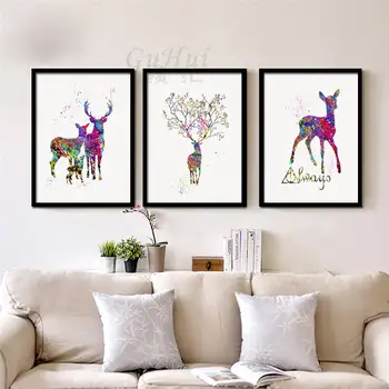 Abstract Spray Color Purple DeerElk Living Room Environmental Decorative Painting Modular Pictures Poster and Print On The Wall
Abstract Spray Color Purple DeerElk Living Room Environmental Decorative Painting Modular Pictures Poster and Print On The Wall