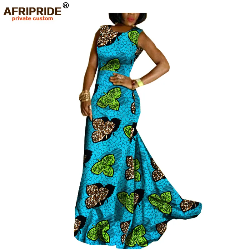 2019 elegant african women party dress AFRIPRIDE private custom Sleeveless floor-length trumpet maxi dress super wax A722559
2019 elegant african women party dress AFRIPRIDE private custom Sleeveless floor-length trumpet maxi dress super wax A722559